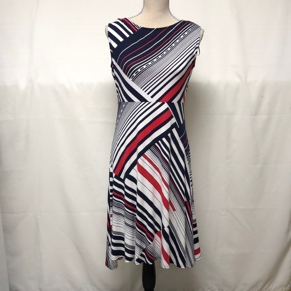 Marble light knit dress